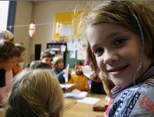 Vlaamse en Nederlandse leerlingen zweten het hardst voor grammatica, zinsontleding en spelling. 