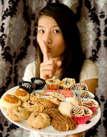 De Amerikanen namen vooral namen van gebak en zoetigheden over. In ‘cookie’ herkennen we gemakkelijk het Nederlandse woord ‘koekje’.