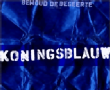 Logo 'Koningsblauw'